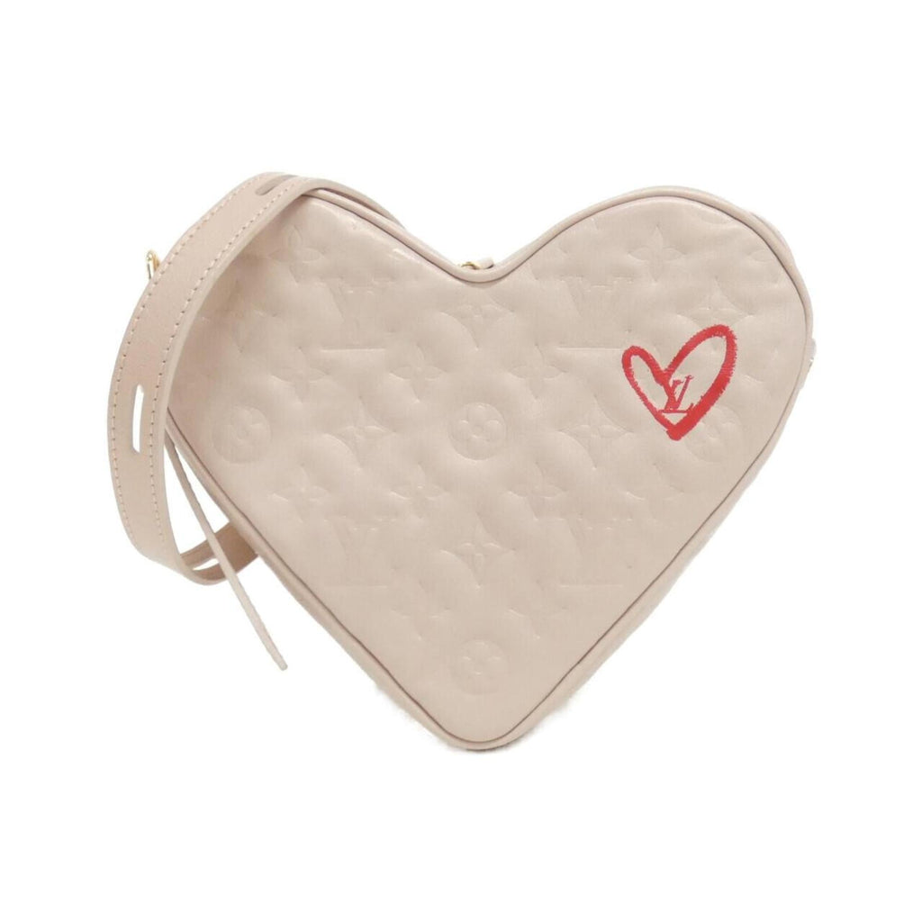 Louis Vuitton Rose Leather Shoulder Bag