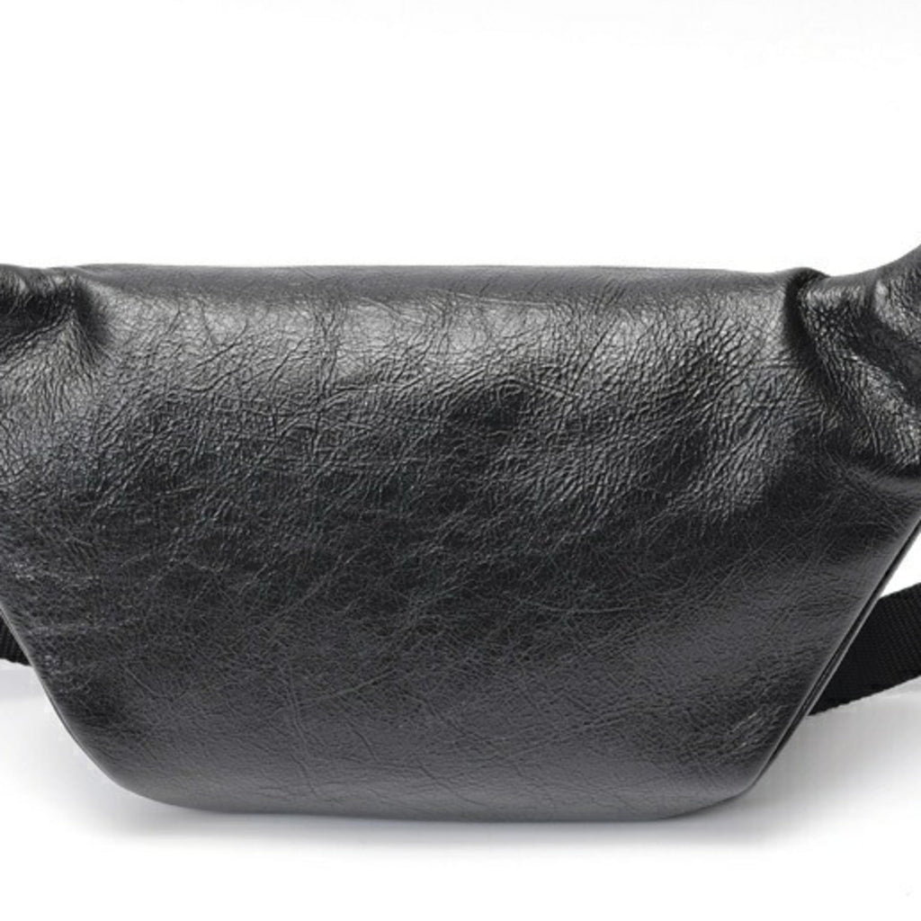 Balenciaga Black Leather Sling