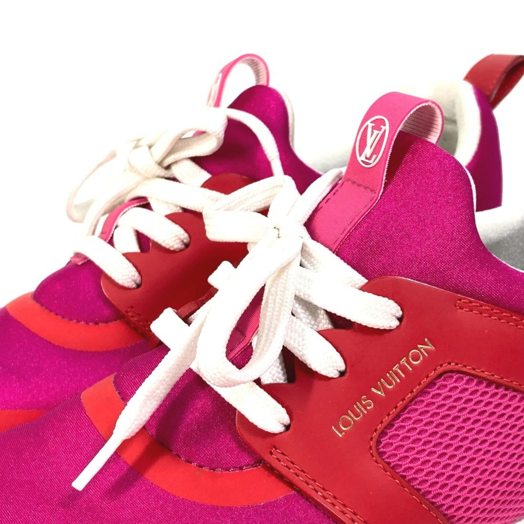 Louis Vuitton Pink Red Color Sneakers