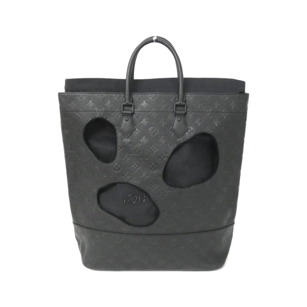 Louis Vuitton Black Leather Handbag