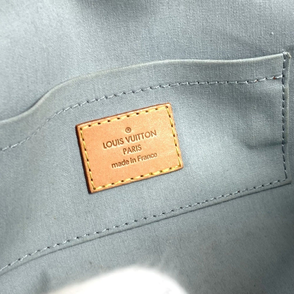 Louis Vuitton Monogram Vernis Pearl White Monogram Vernis Shoulder Bag