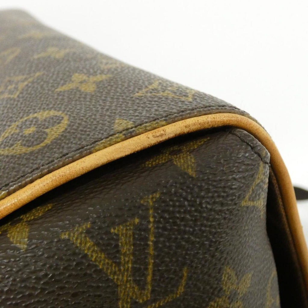 Louis Vuitton Marron Coated Canvas Shoulder Bag