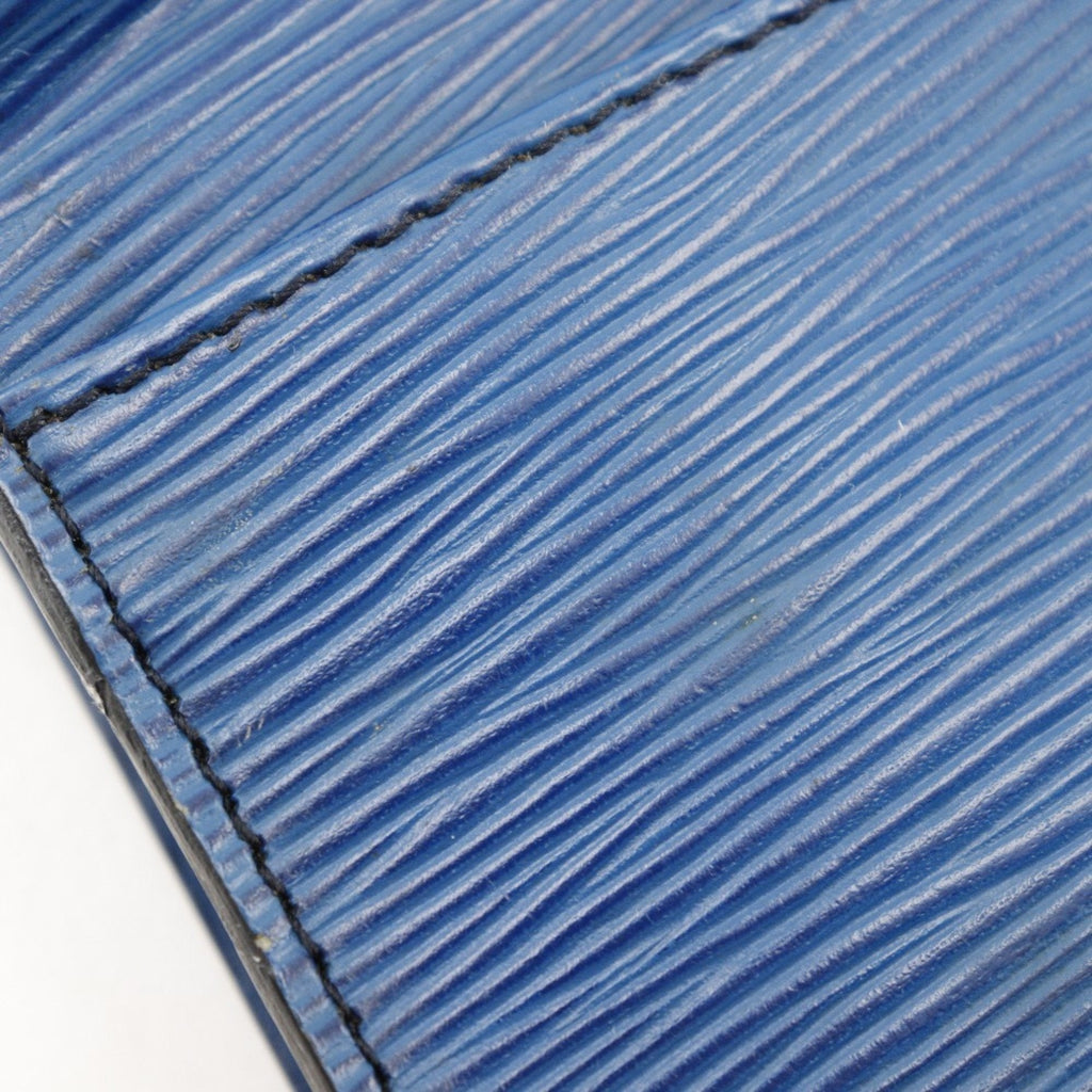 Louis Vuitton Blue Toledo Blue Epi Leather Clutch Bag