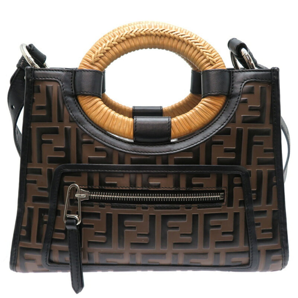 Fendi Brown Leather Handbag