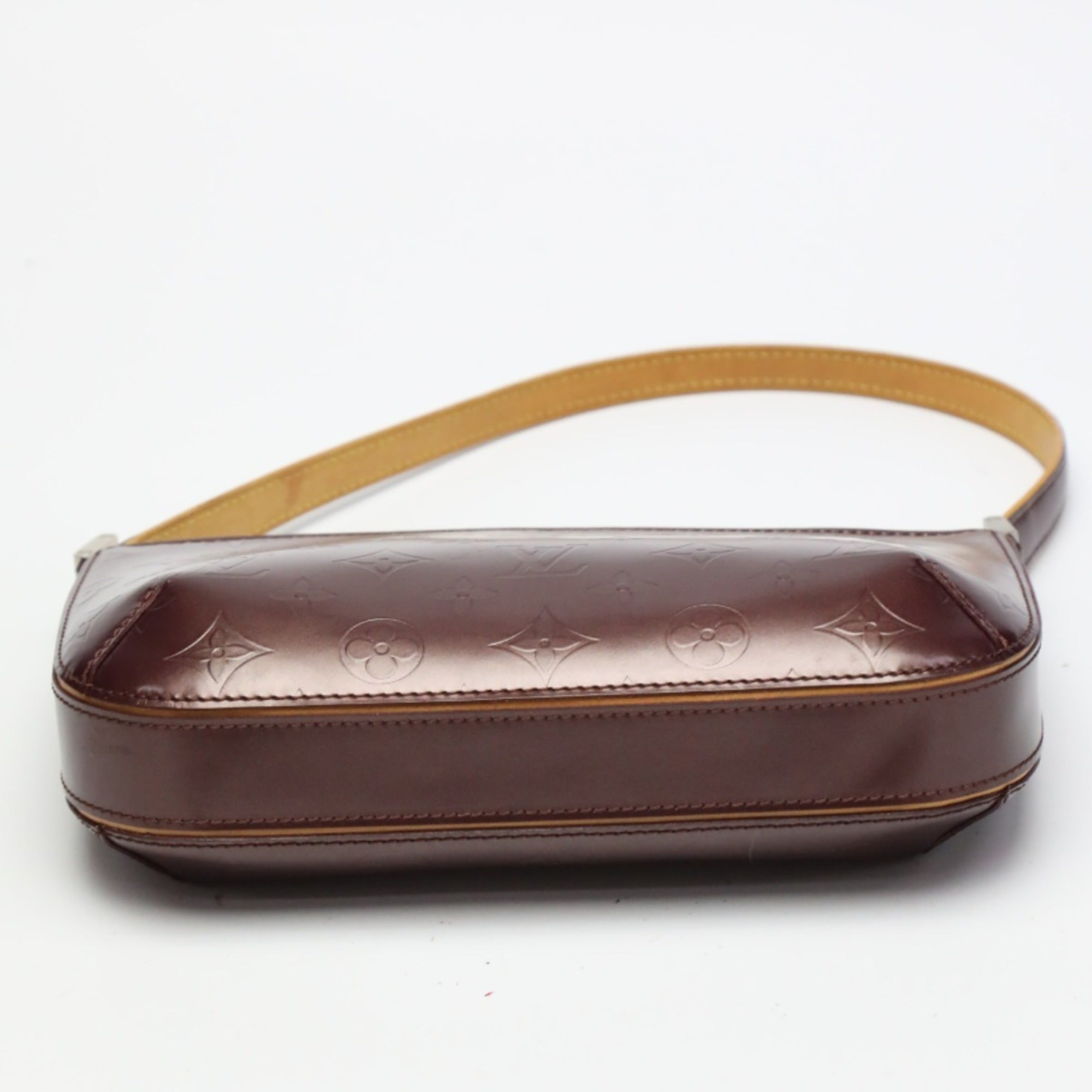 Louis Vuitton Monogram Red Color Violet Monogram Mat Handbag