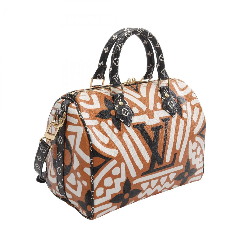 Louis Vuitton Multi-Color Orange Pvc Handbag