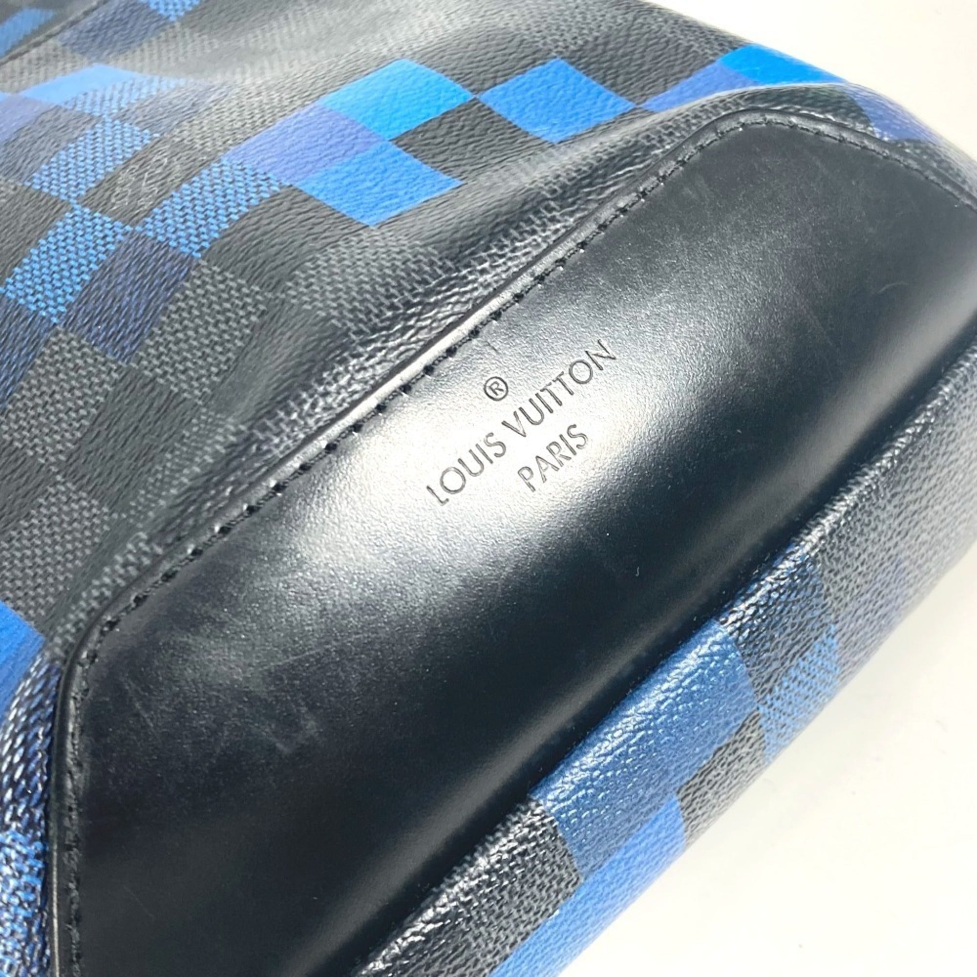 Louis Vuitton Damier Graphite Black Blue Damier Graphite Shoulder Bag Sling Bag