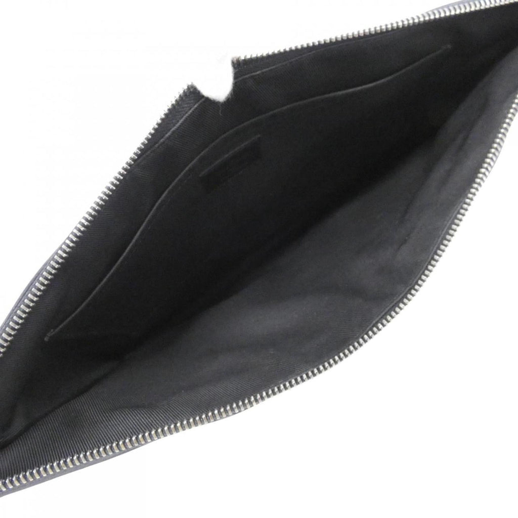 Louis Vuitton Black Coated Canvas Handbag Pochette