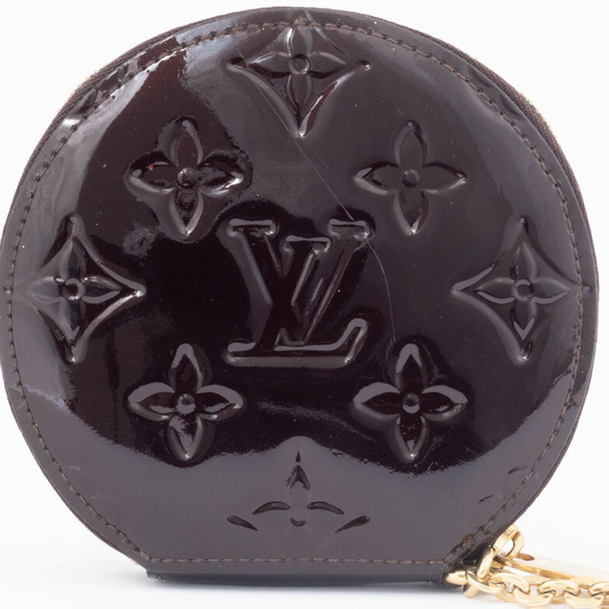 Louis Vuitton Monogram Vernis Amarante Monogram Vernis Coin Purse/Coin Case
