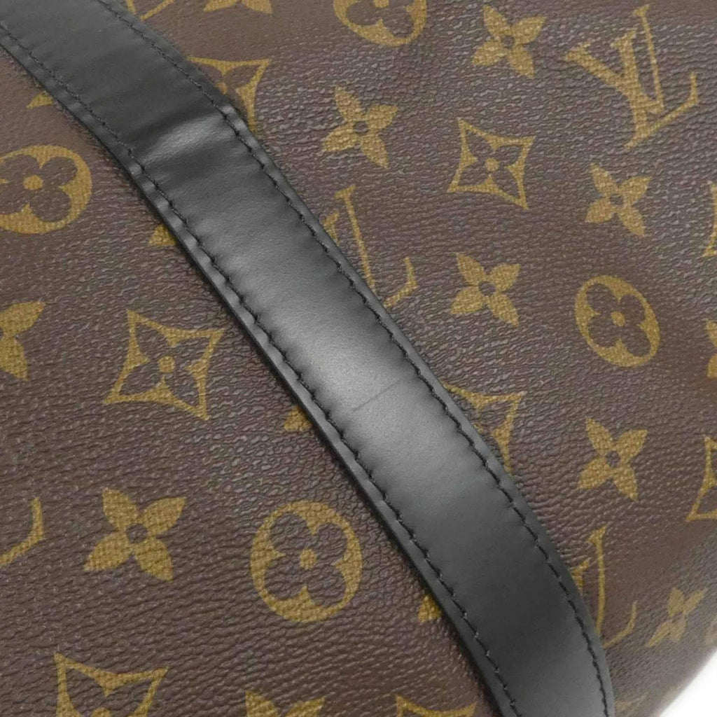 Louis Vuitton Marron Coated Canvas Boston Bag