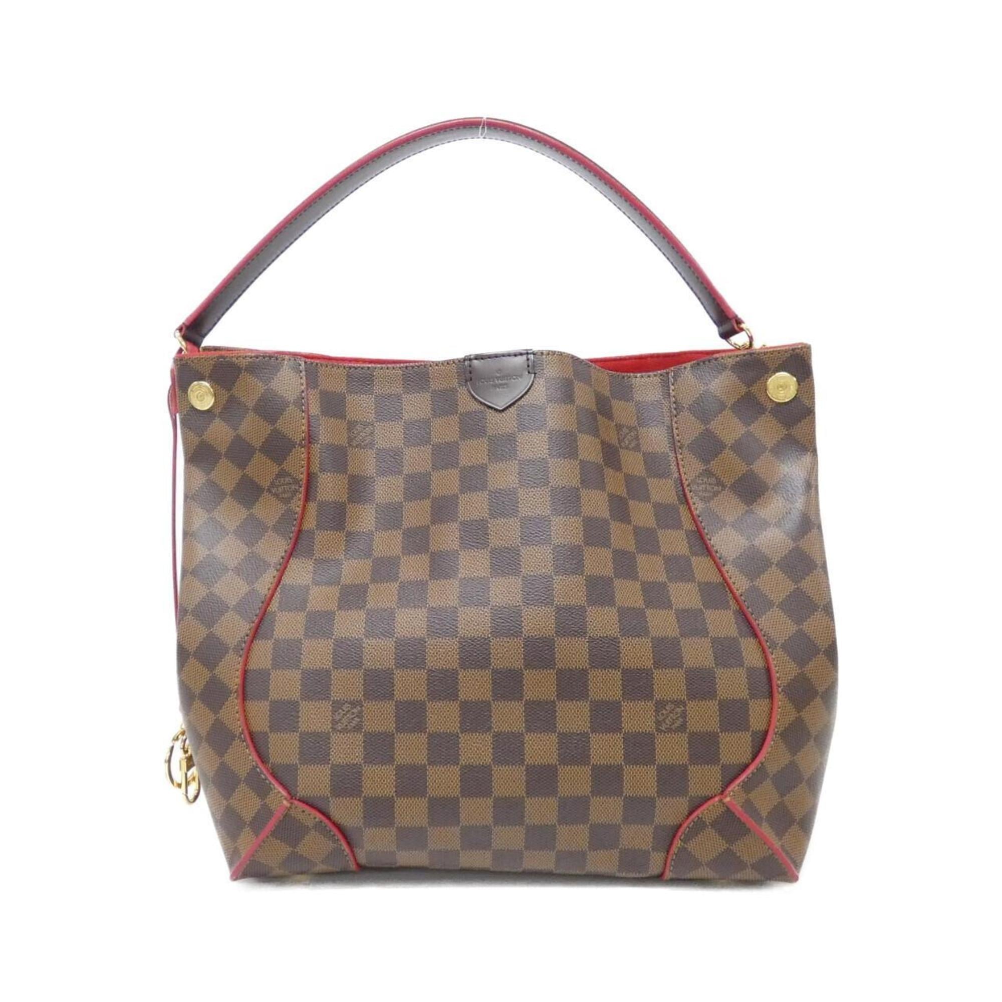 Louis Vuitton Cerise Ebene Coated Canvas Shoulder Bag