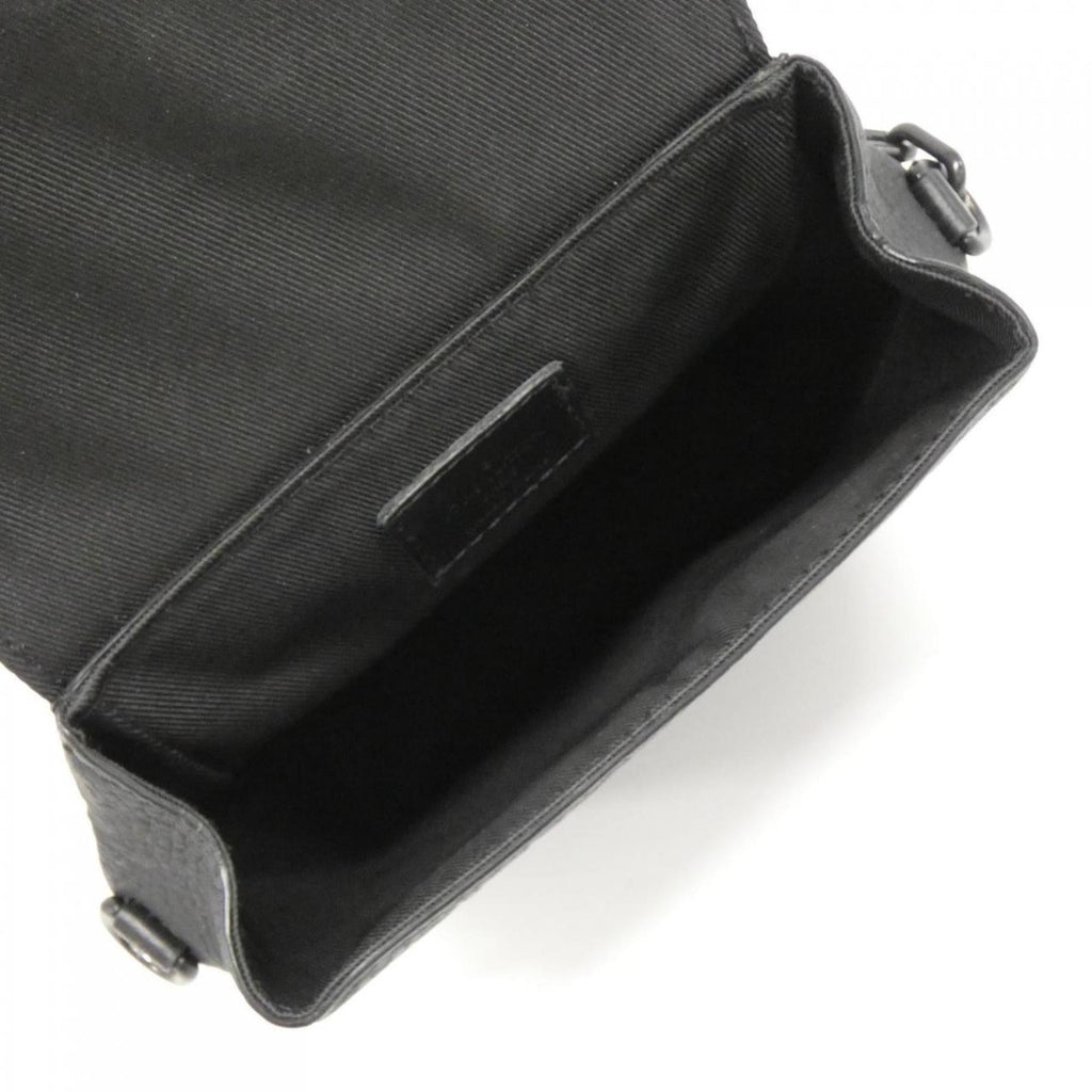Louis Vuitton Black Leather Shoulder Bag