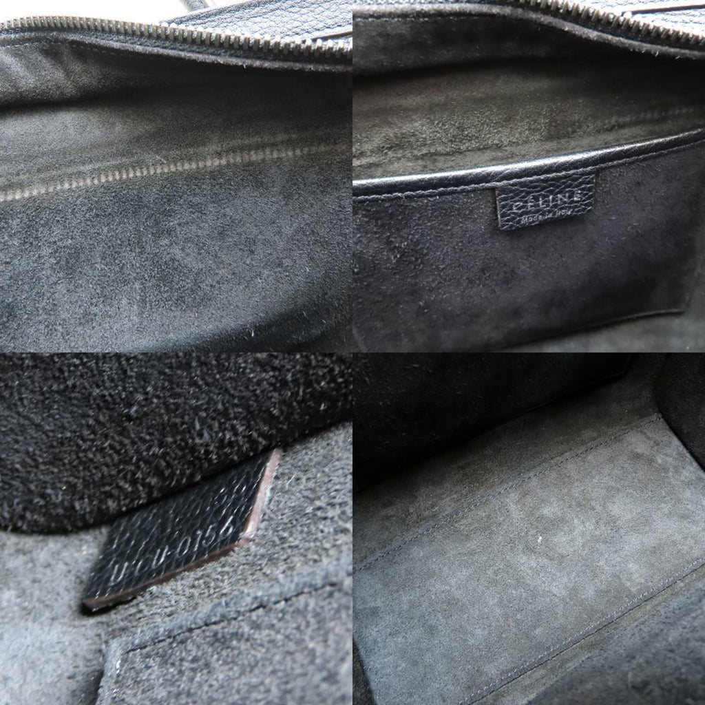 Celine Black Leather Handbag