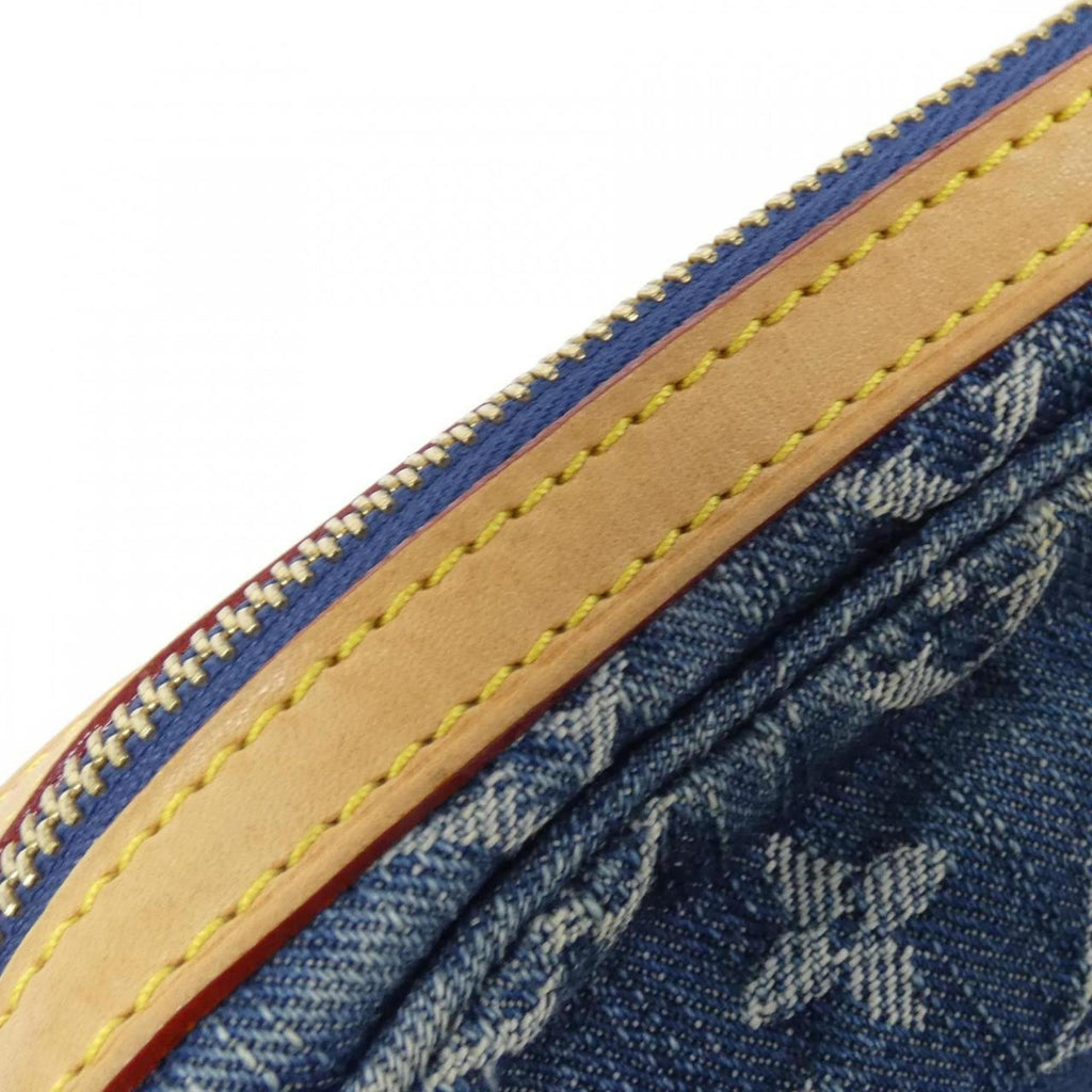 Louis Vuitton Blue Denim Canvas Shoulder Bag