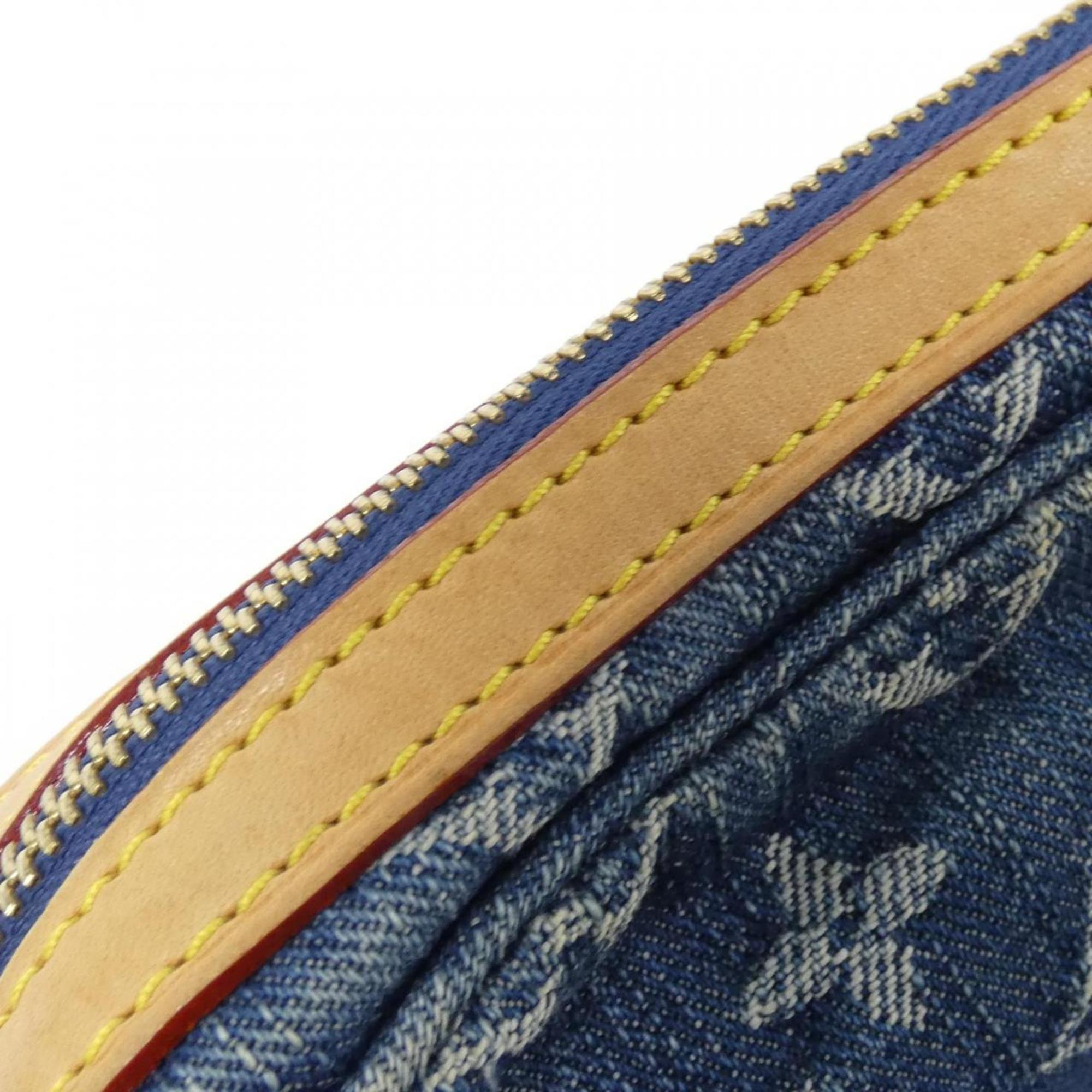 Louis Vuitton Blue Denim Canvas Shoulder Bag
