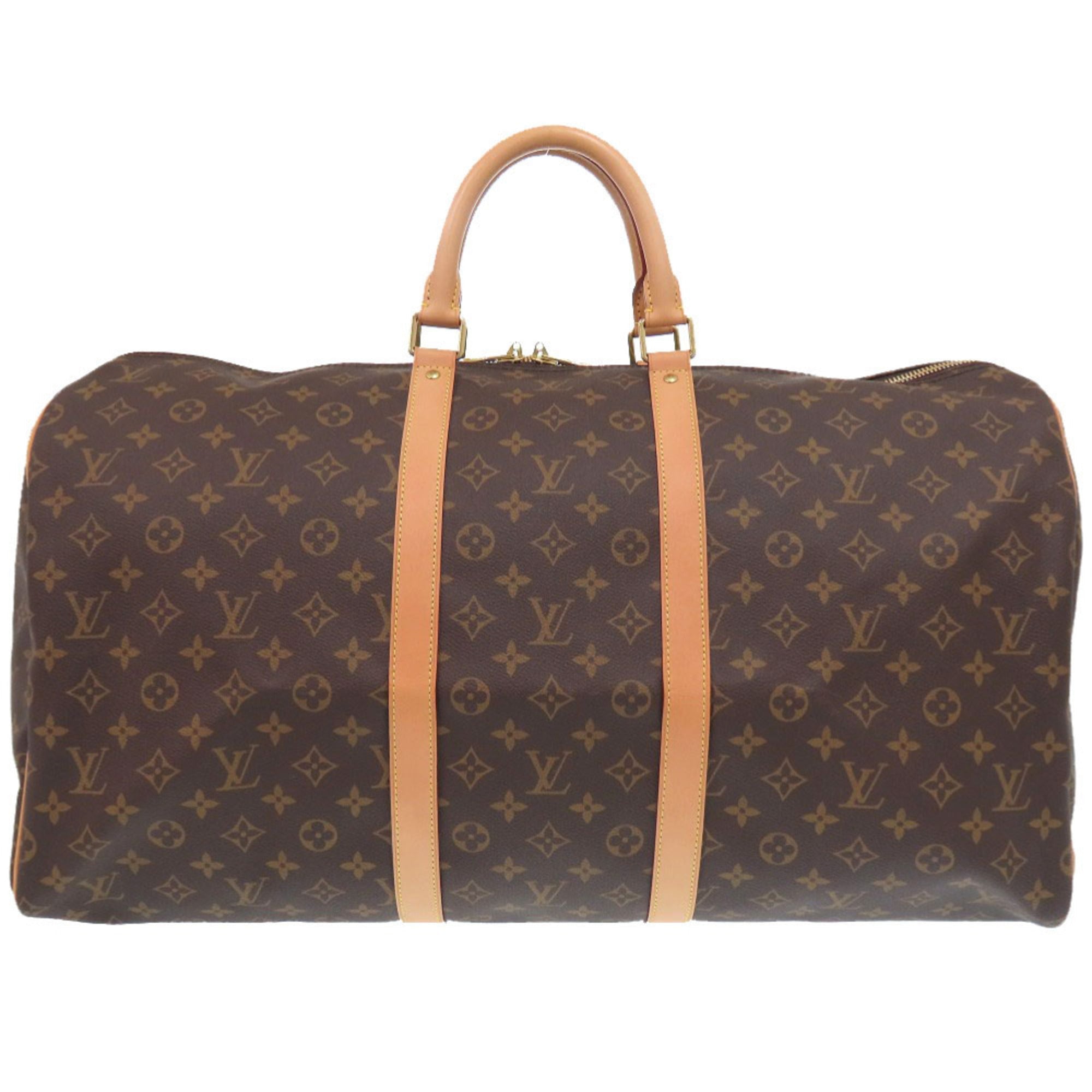 Louis Vuitton Monogram Brown Monogram Monogram Boston Bag