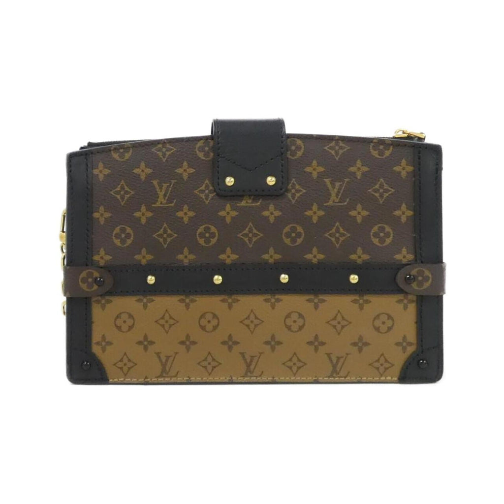 Louis Vuitton Marron Coated Canvas Shoulder Bag