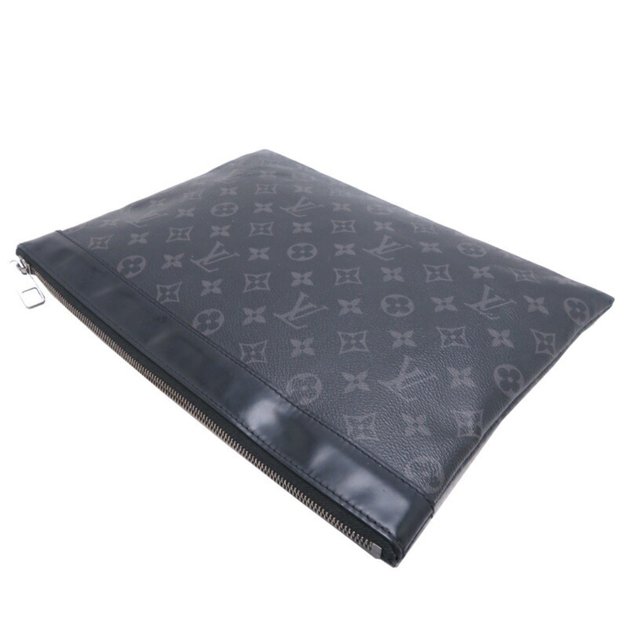 Louis Vuitton Black Monogram Eclipse Monogram Eclipse Clutch Bag