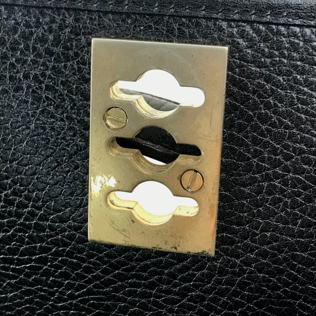 Celine Black Leather Handbag