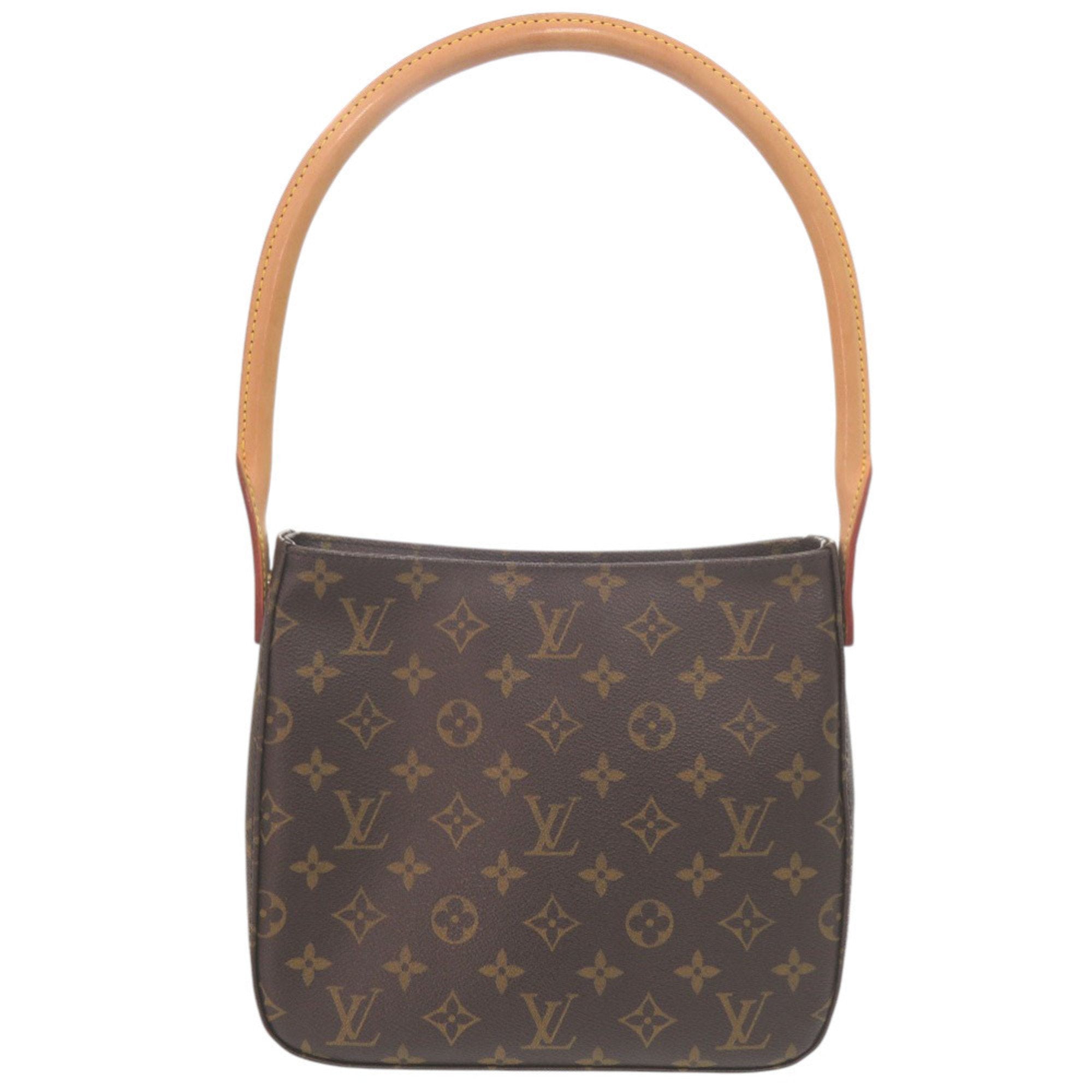 Louis Vuitton Brown Monogram Canvas Pvc Coated Canvas Leather Shoulder Bag