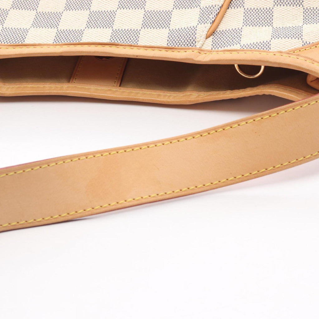 Louis Vuitton Damier Azur White Coated Canvas Shoulder Bag