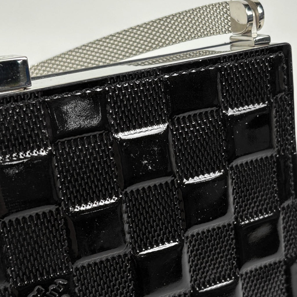 Louis Vuitton Noir Damier Vernis Handbag
