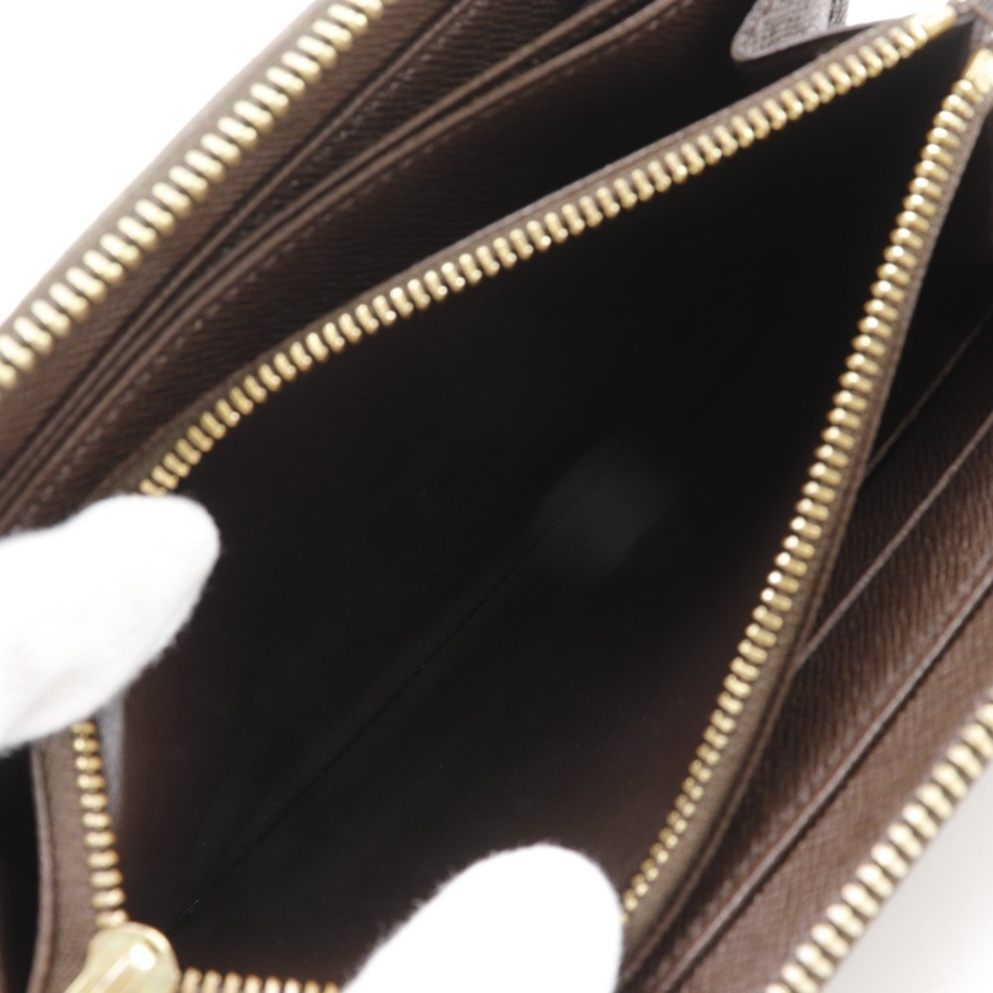 Louis Vuitton Brown Damier Canvas Long Wallet
