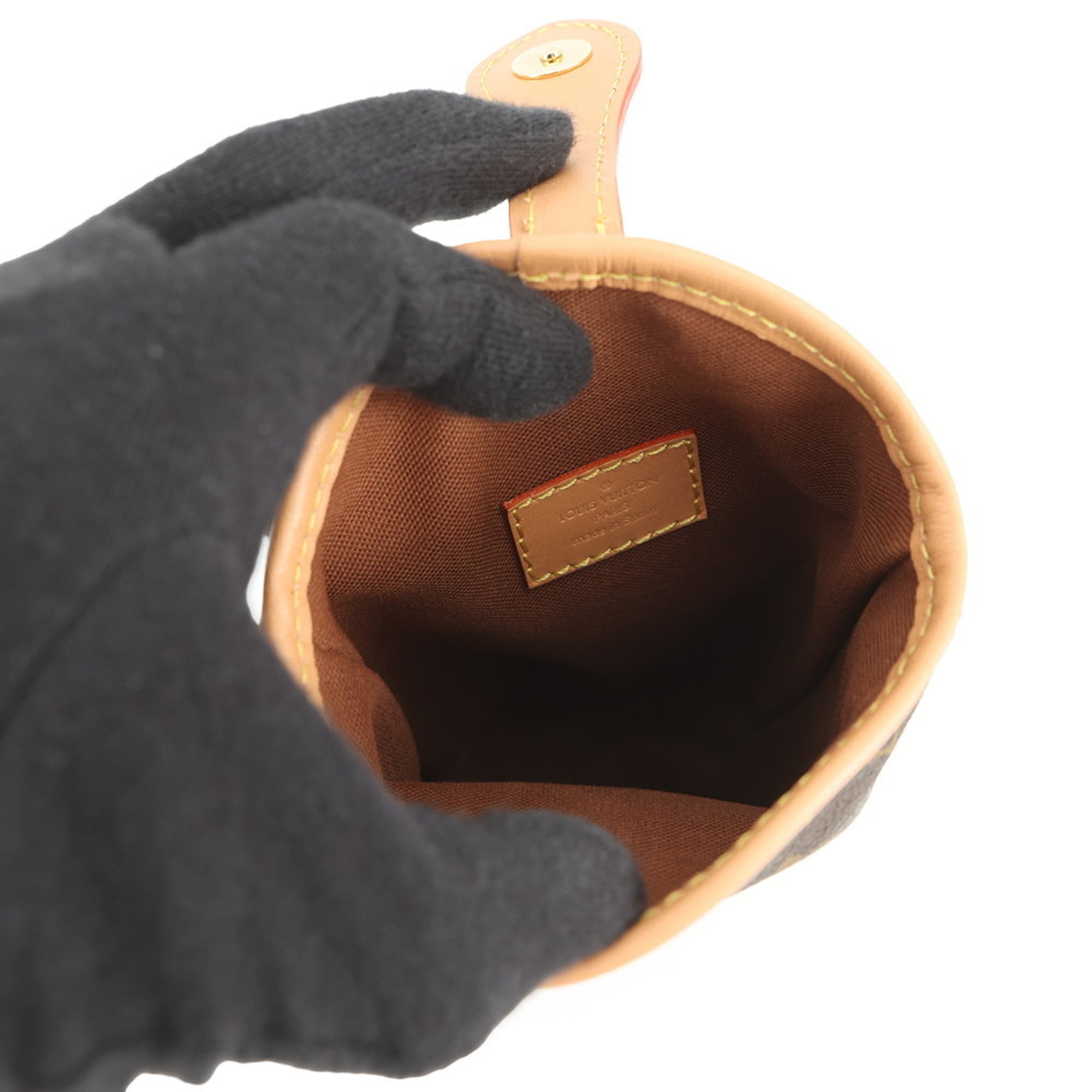 Louis Vuitton Brown Monogram Monogram Pouch Shoulder Bag