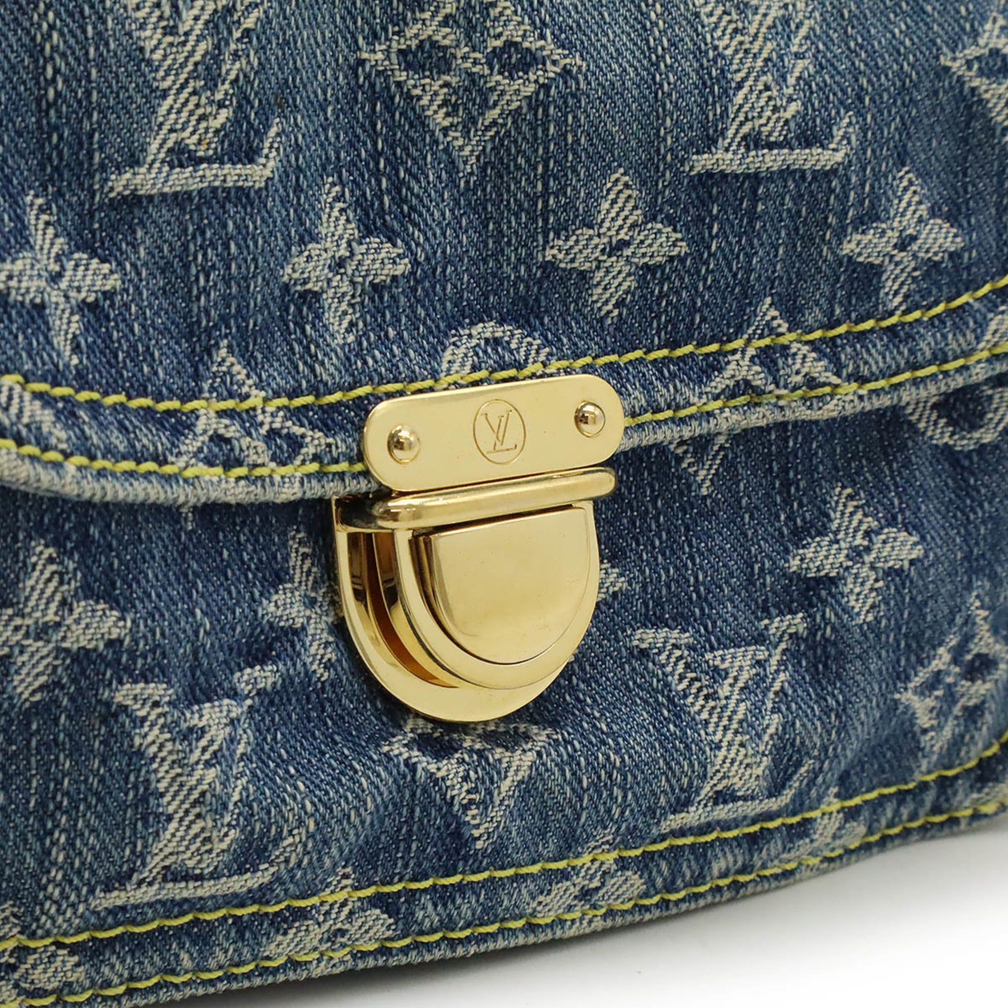 Louis Vuitton Blue Monogram Denim Fanny Pack Sling Bag