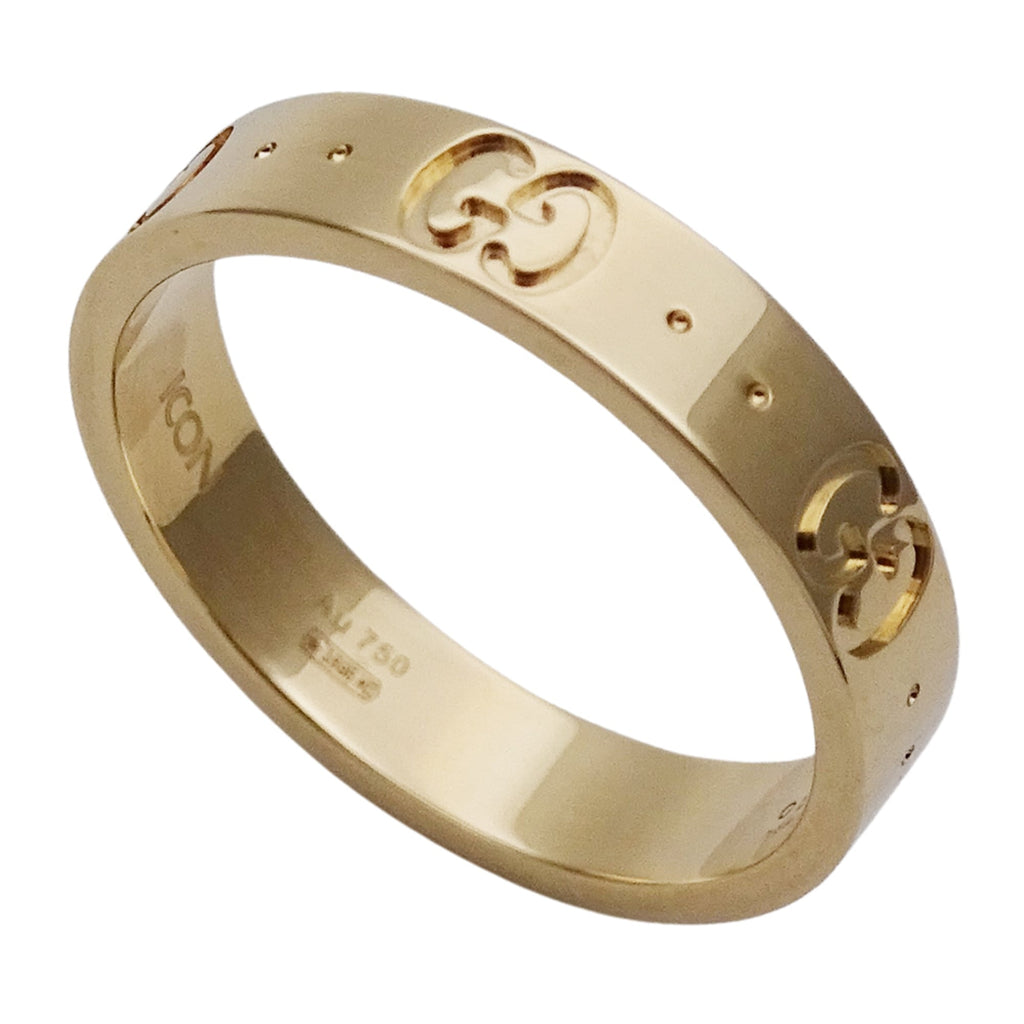 Gucci Yellow Gold Yellow Gold (18K) Band Ring (Pre-Owned)