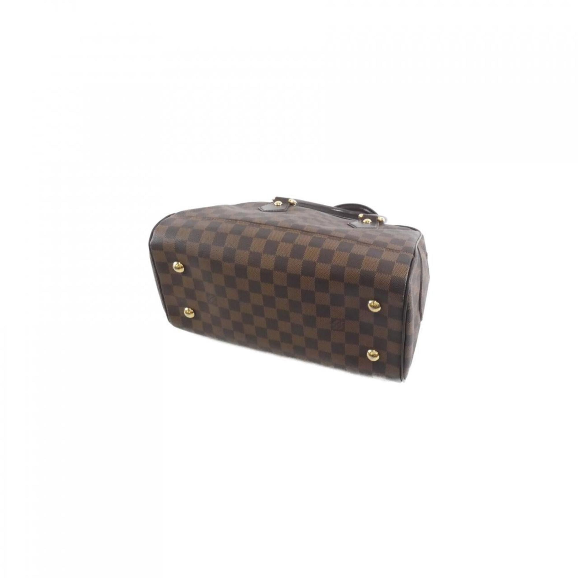 Louis Vuitton Ebene Coated Canvas Handbag