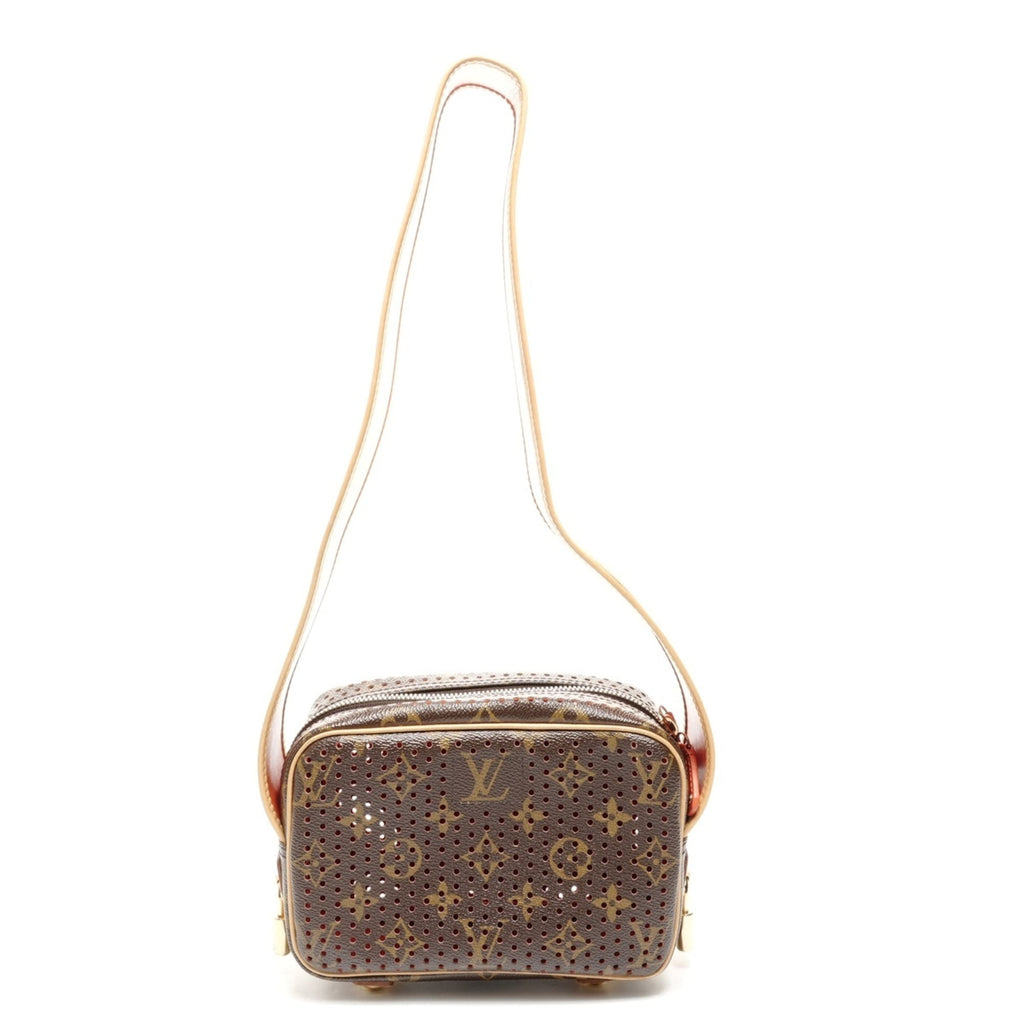 Louis Vuitton Brown Monogram Monogram Perforated Shoulder Bag