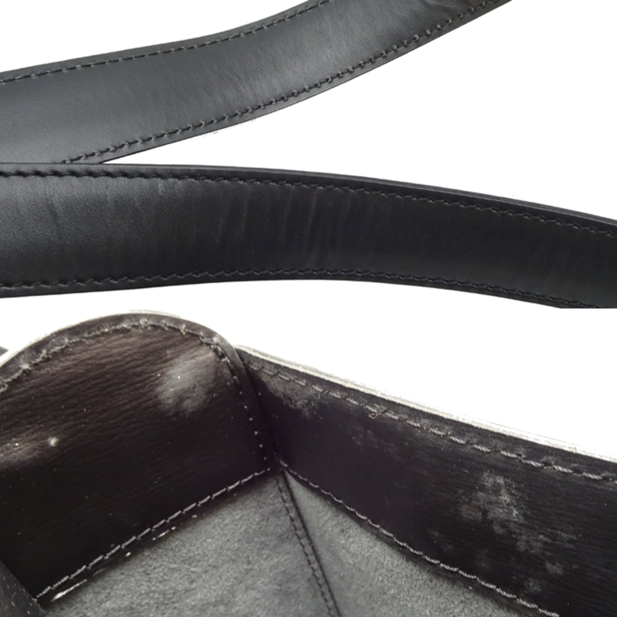 Louis Vuitton Black Noir Epi Leather Shoulder Bag