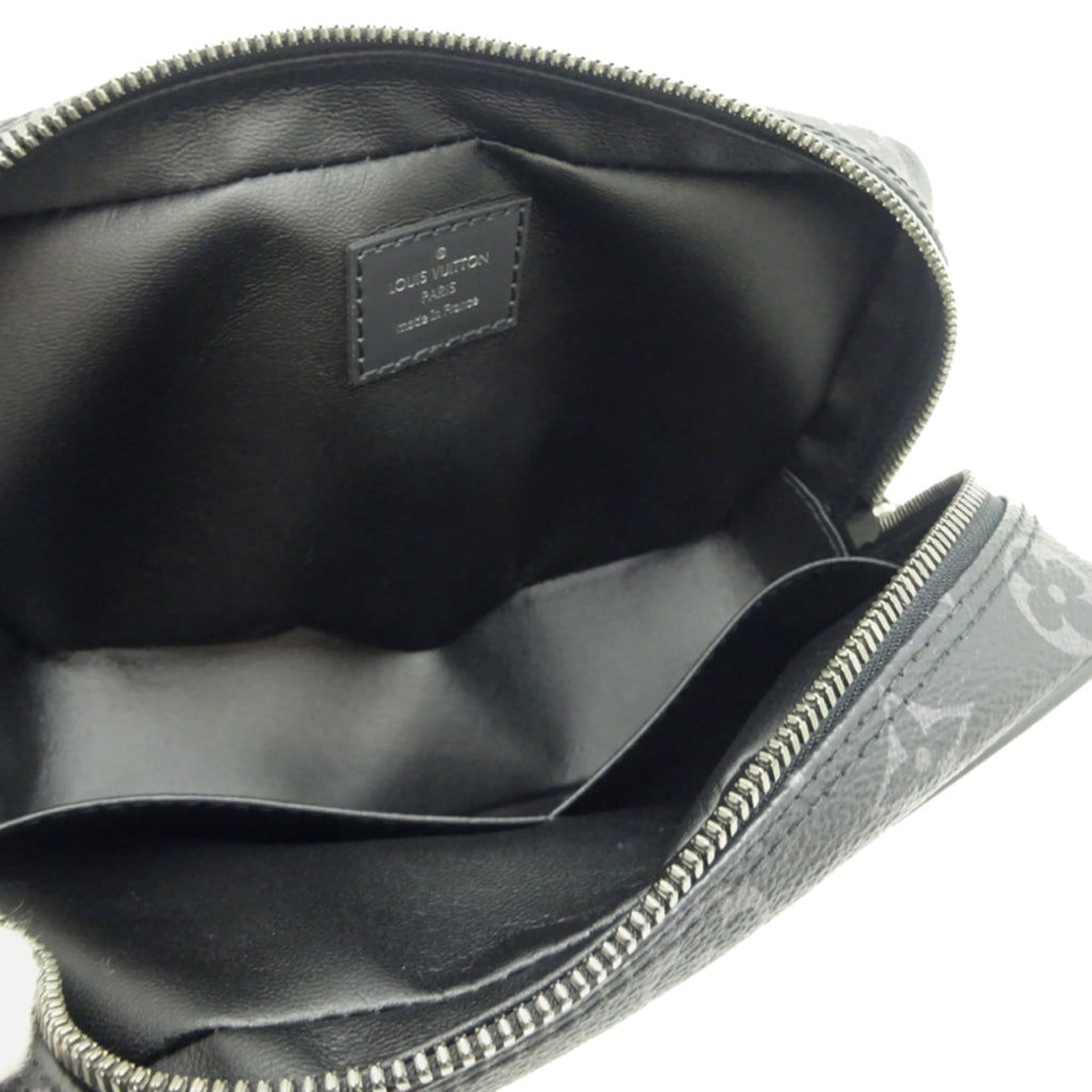 Louis Vuitton Black Monogram Eclipse Clutch Bag