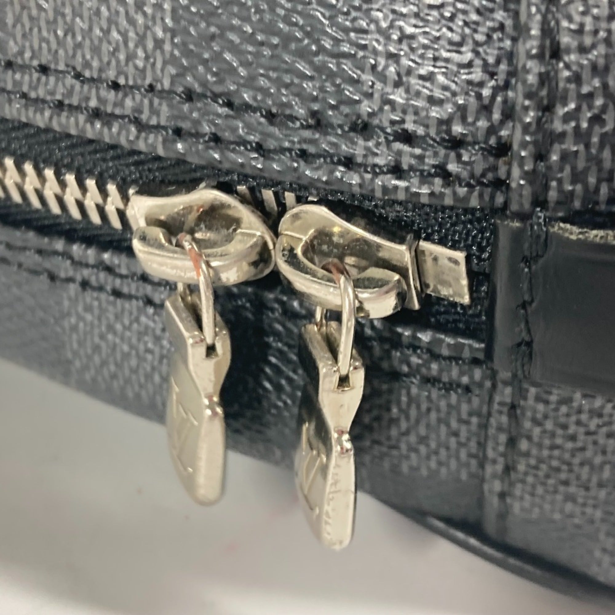 Louis Vuitton Damier Graphite Black Damier Graphite Pouch