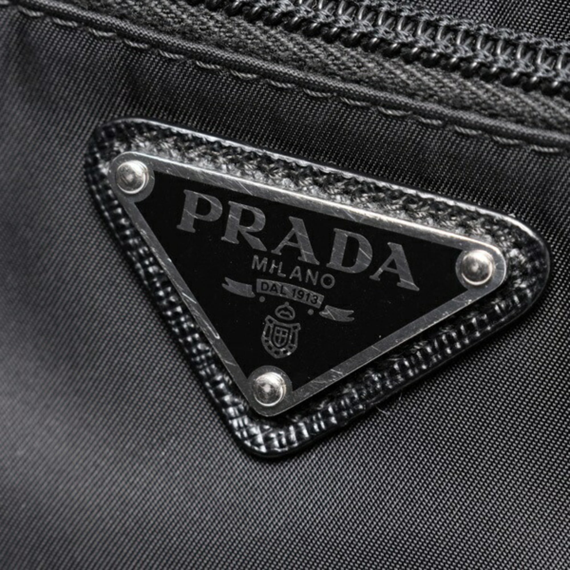 Prada Black Nylon Shoulder Bag