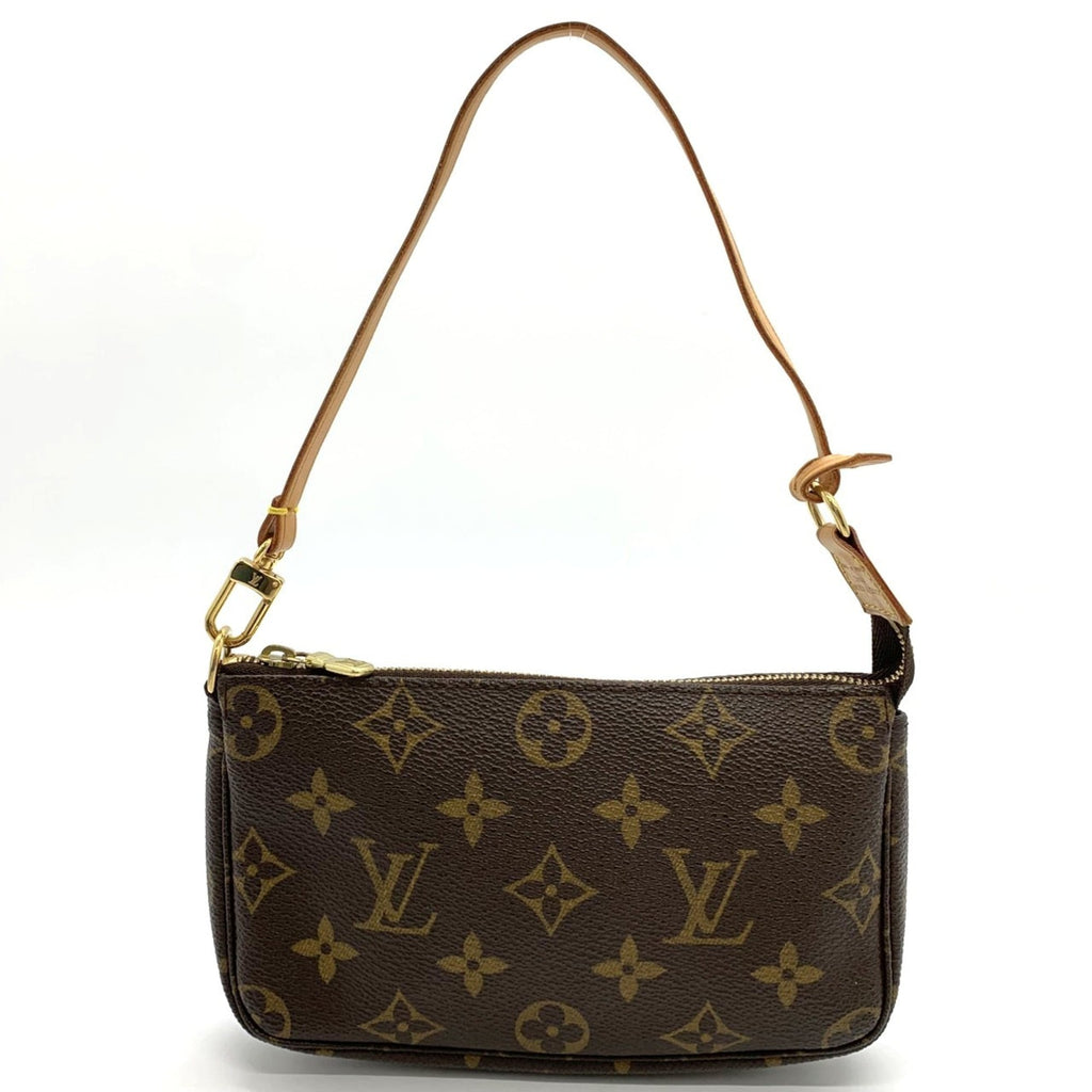 Louis Vuitton Monogram Brown Monogram Pochette Pouch