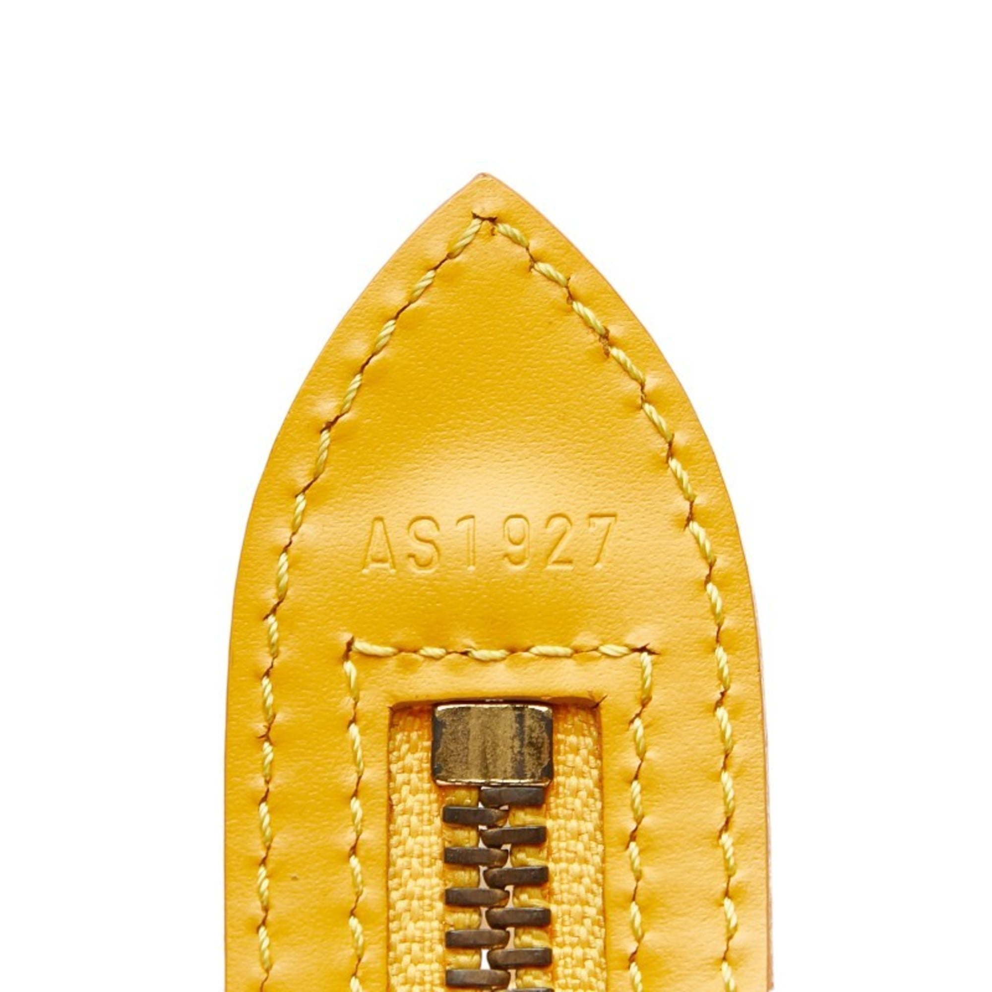 Louis Vuitton Yellow Leather Shoulder Bag