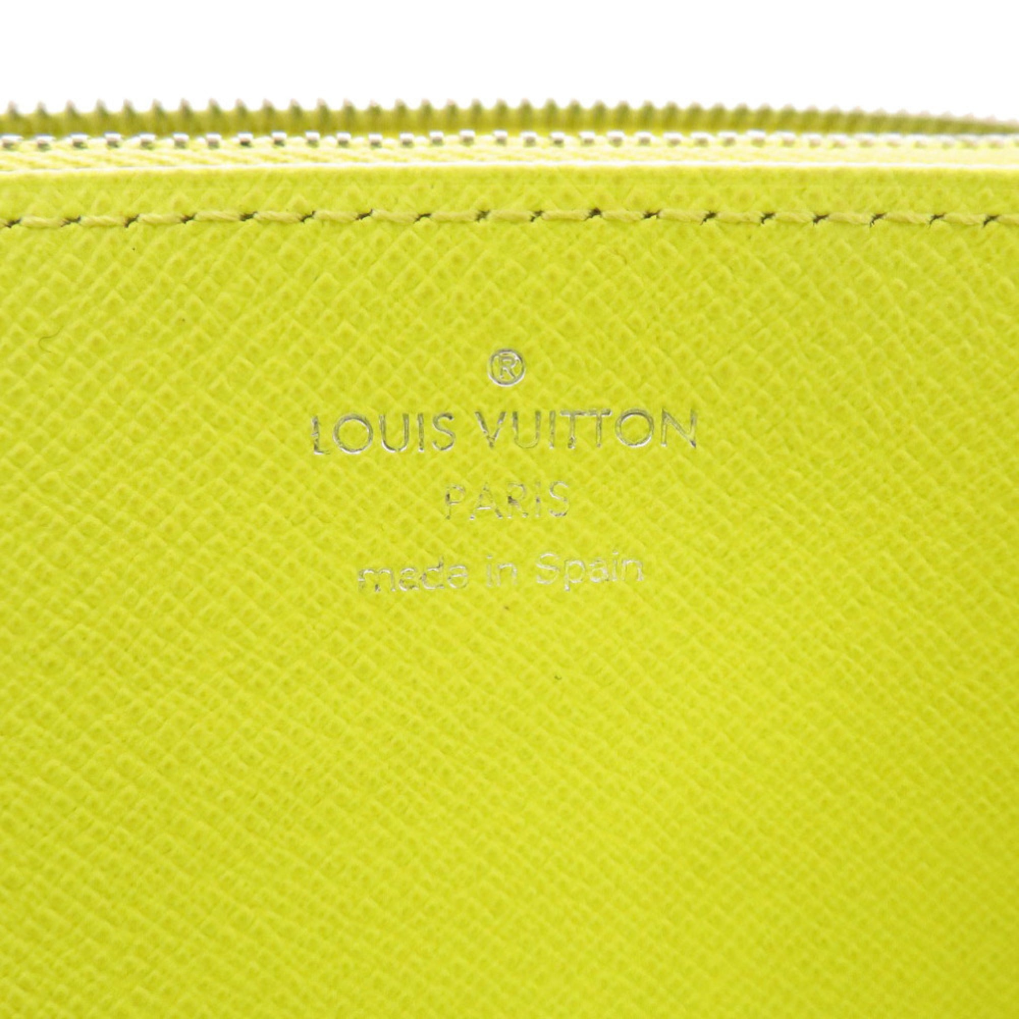 Louis Vuitton Yellow Epi Leather Long Wallet