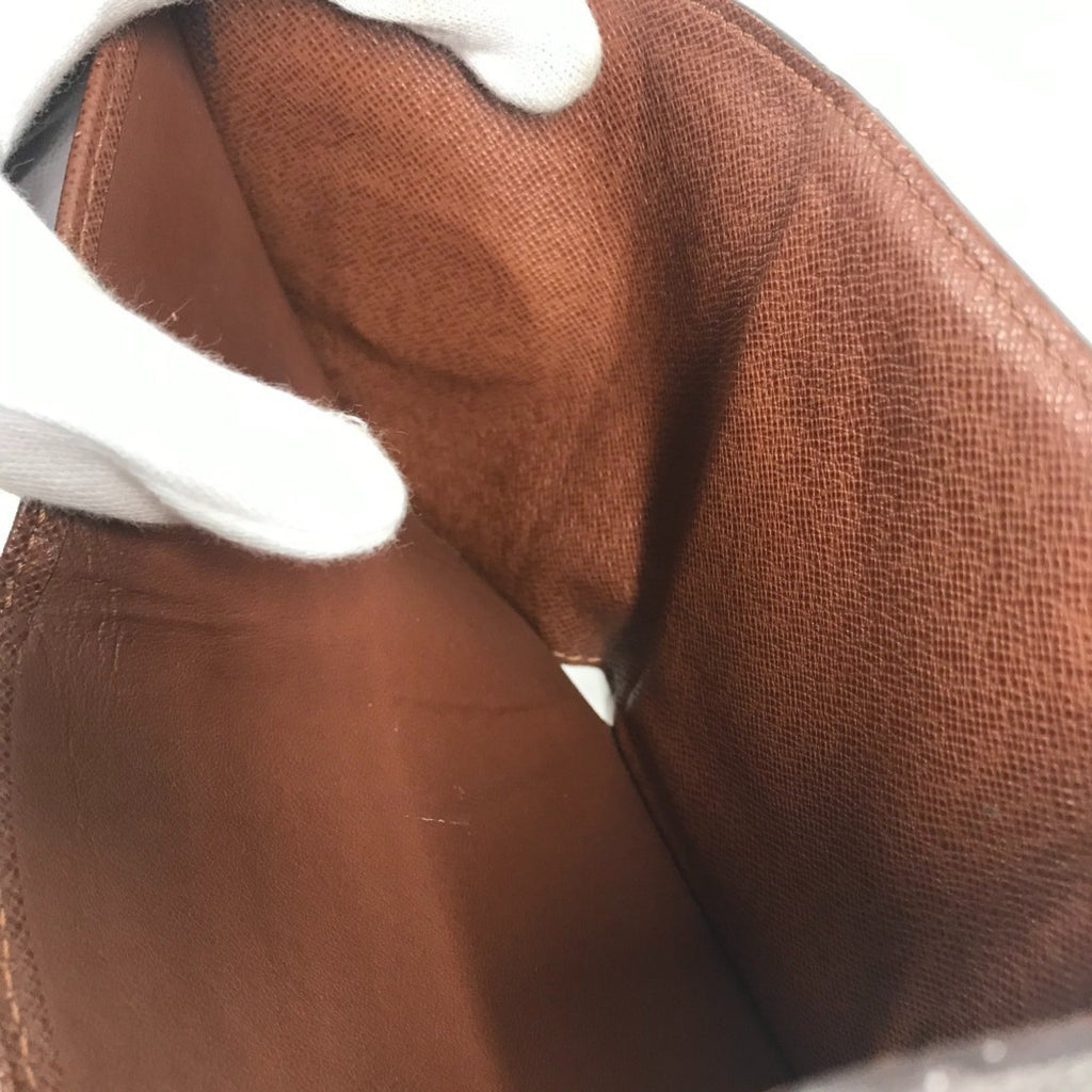 Louis Vuitton Monogram Brown Galle Monogram Monogram Long Bill Wallet (Tri-Fold)