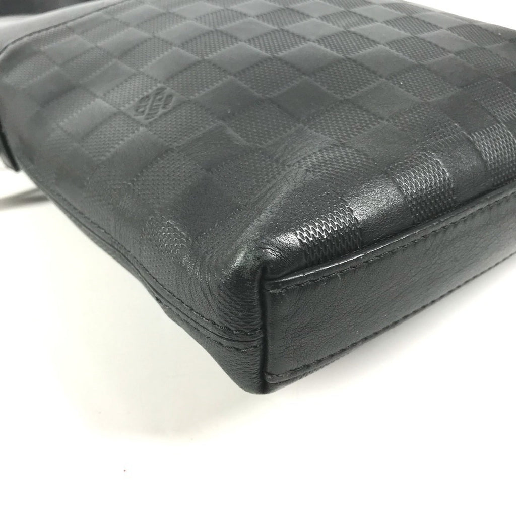 Louis Vuitton Black Damier Infini Pochette Shoulder Bag