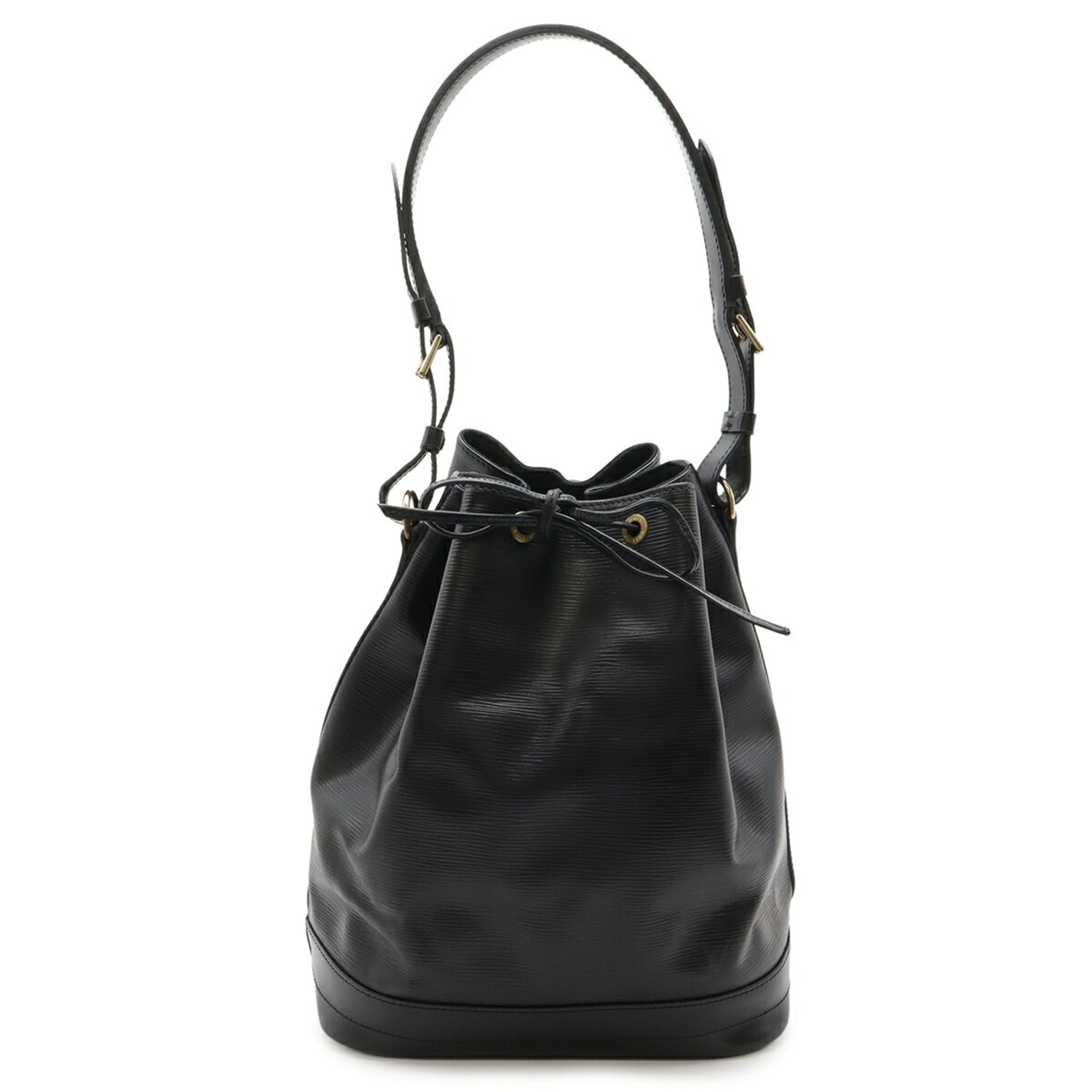 Louis Vuitton Black Noir Epi Leather Shoulder Bag