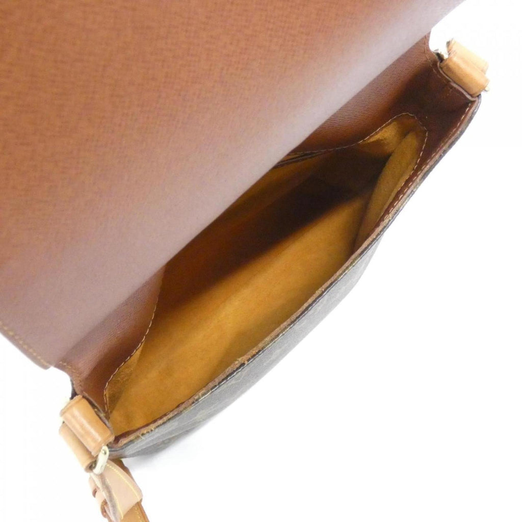 Louis Vuitton Brown Coated Canvas Shoulder Bag