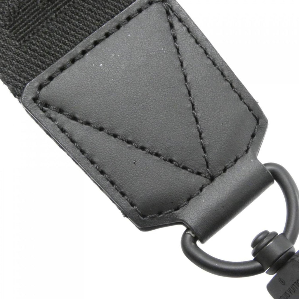 Louis Vuitton Black Leather Shoulder Bag