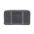 Bottega Veneta Black Leather Long Wallet (Bi-Fold)