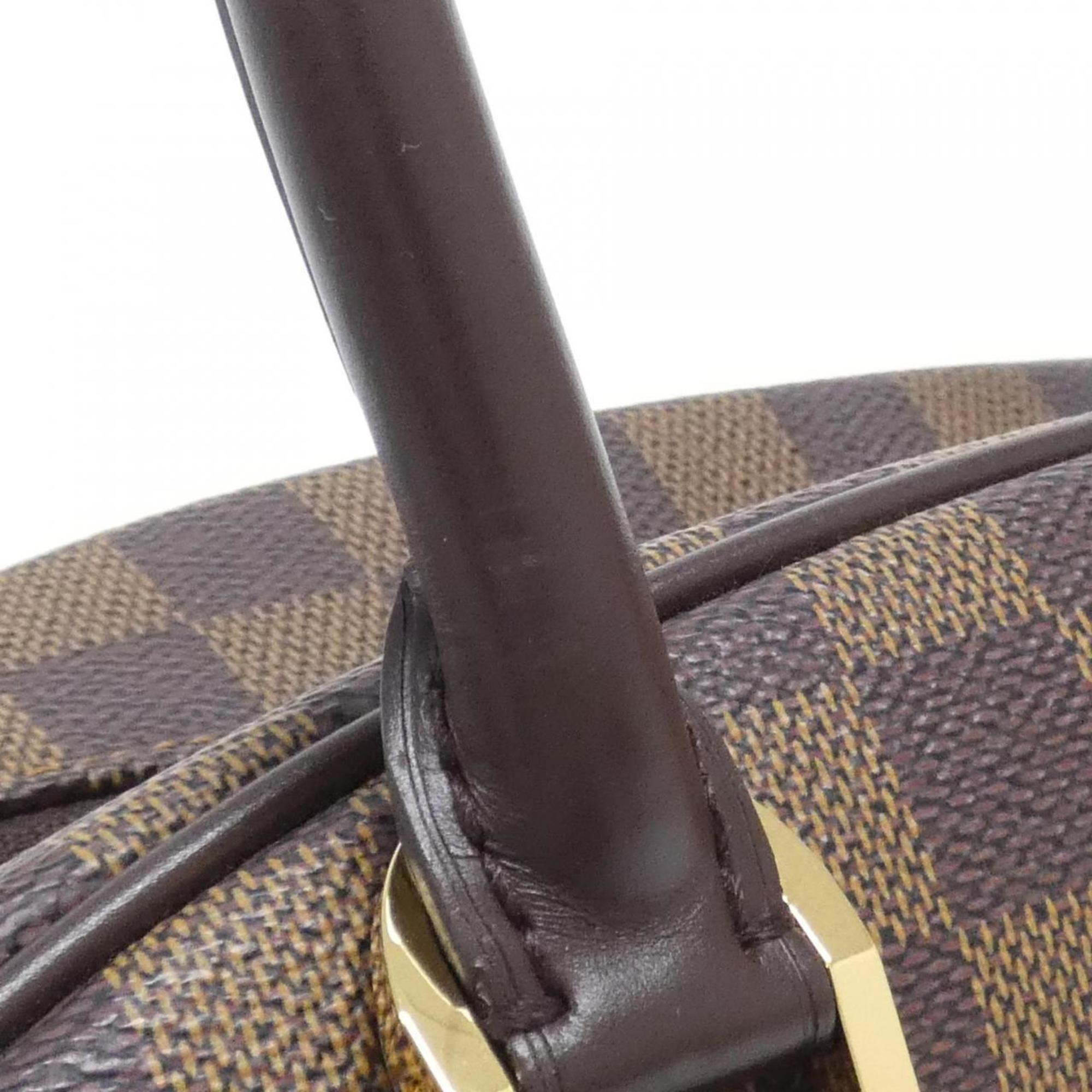 Louis Vuitton Ebene Coated Canvas Handbag