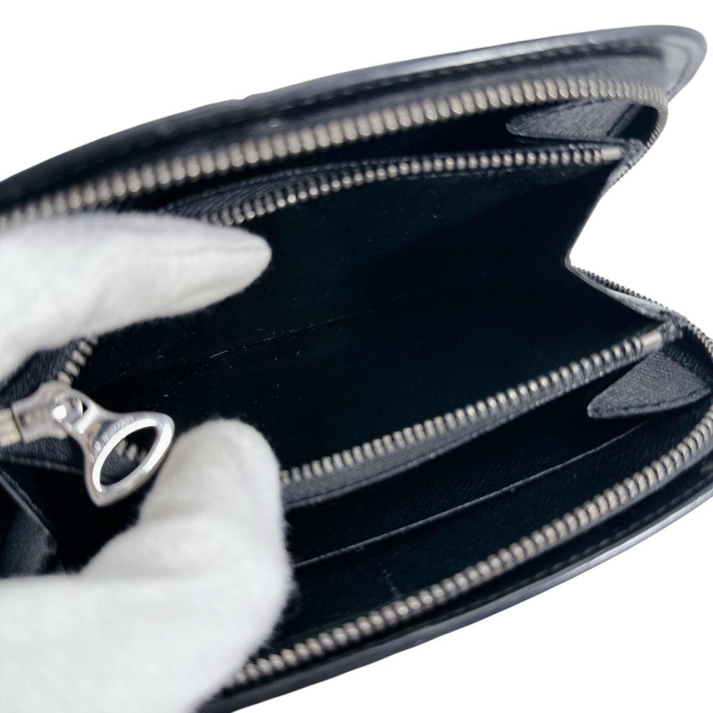 Louis Vuitton Black Epi Leather Long Wallet