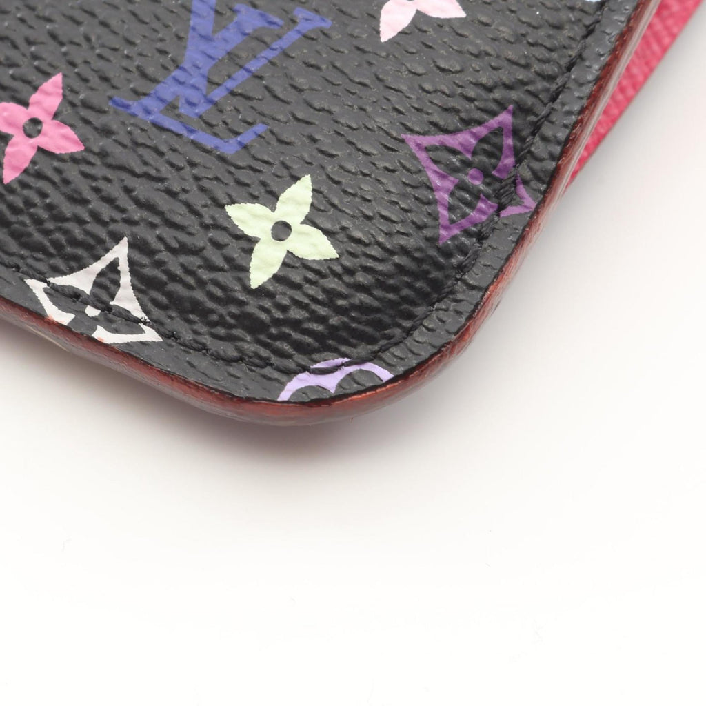 Louis Vuitton Black Grenade Multi-Color Noir Monogram Multicolore Coin Purse/Coin Case