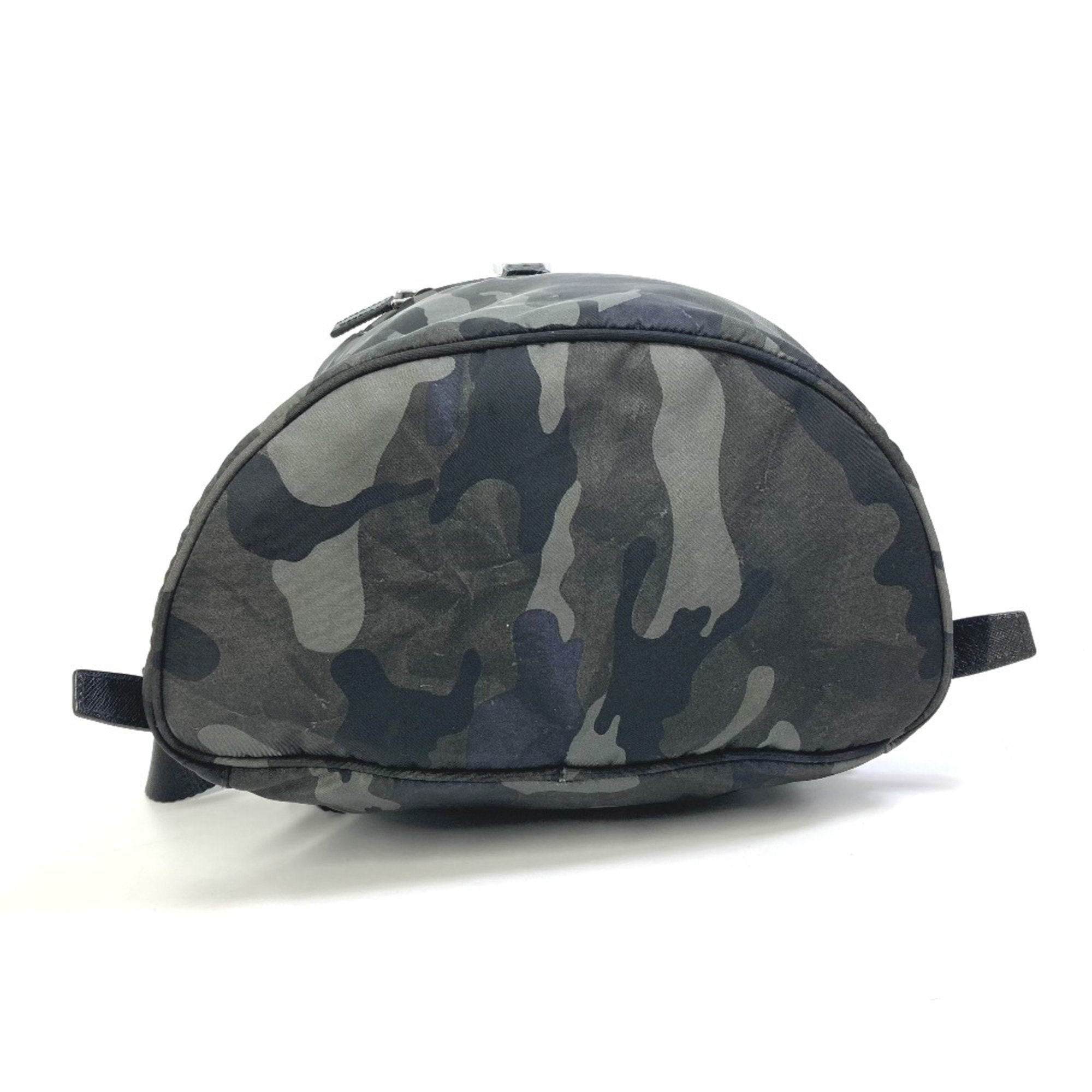 Prada Green Cloth Backpack