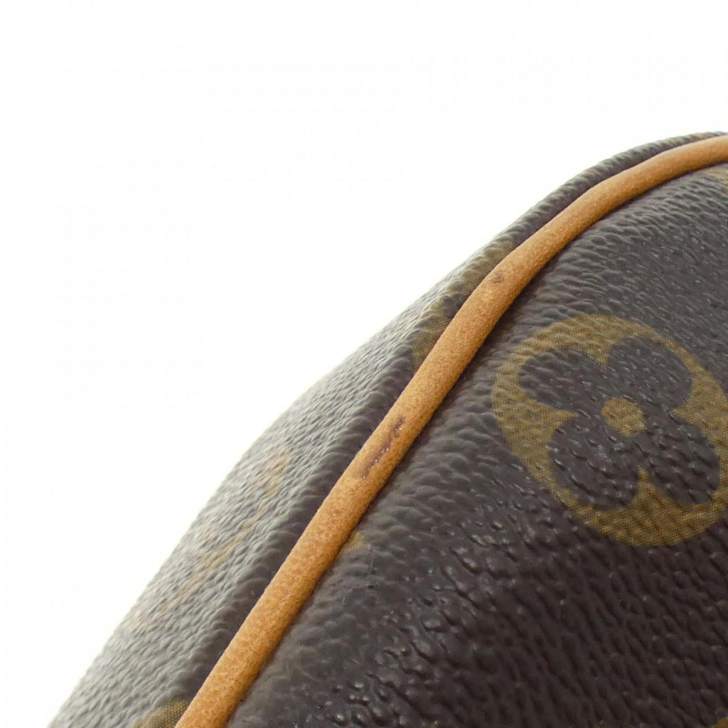 Louis Vuitton Dark Brown Marron Coated Canvas Shoulder Bag
